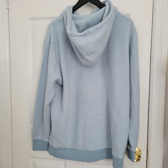 Feat women Burr blue blanket blend  soft cozy hoodie - Picture 3 of 11